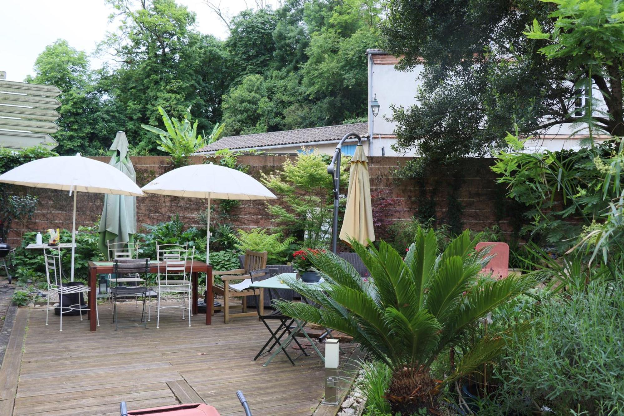 Bed and Breakfast Au Jardin à Moissac Extérieur photo
